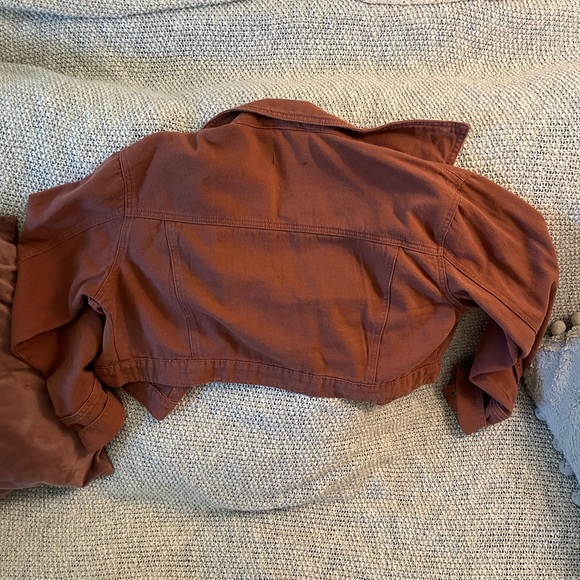Rust brown Jean jacket - Picture 2 of 3
